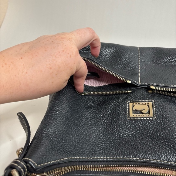 Dooney & Bourke Women's Dillen Double Pocket Satchel Bag - Picture 6 of 7